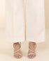 Unstitched Women's Off White Lawn 3 Piece Suit
